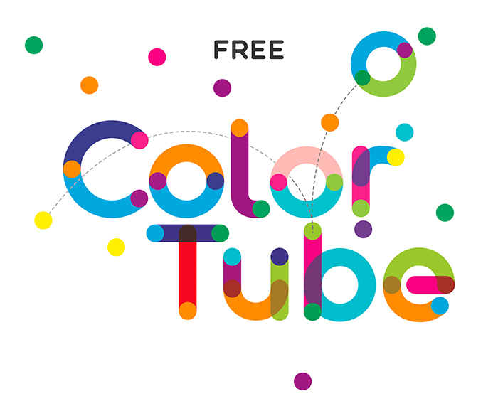フォント ColorTube