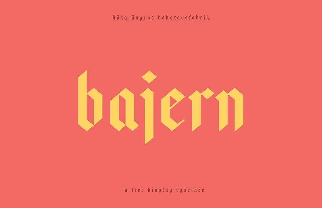 フォント Bajern