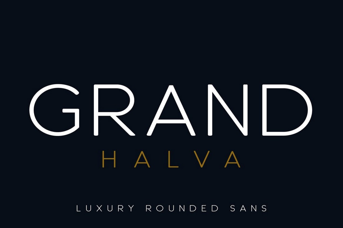 フォント Grand Halva