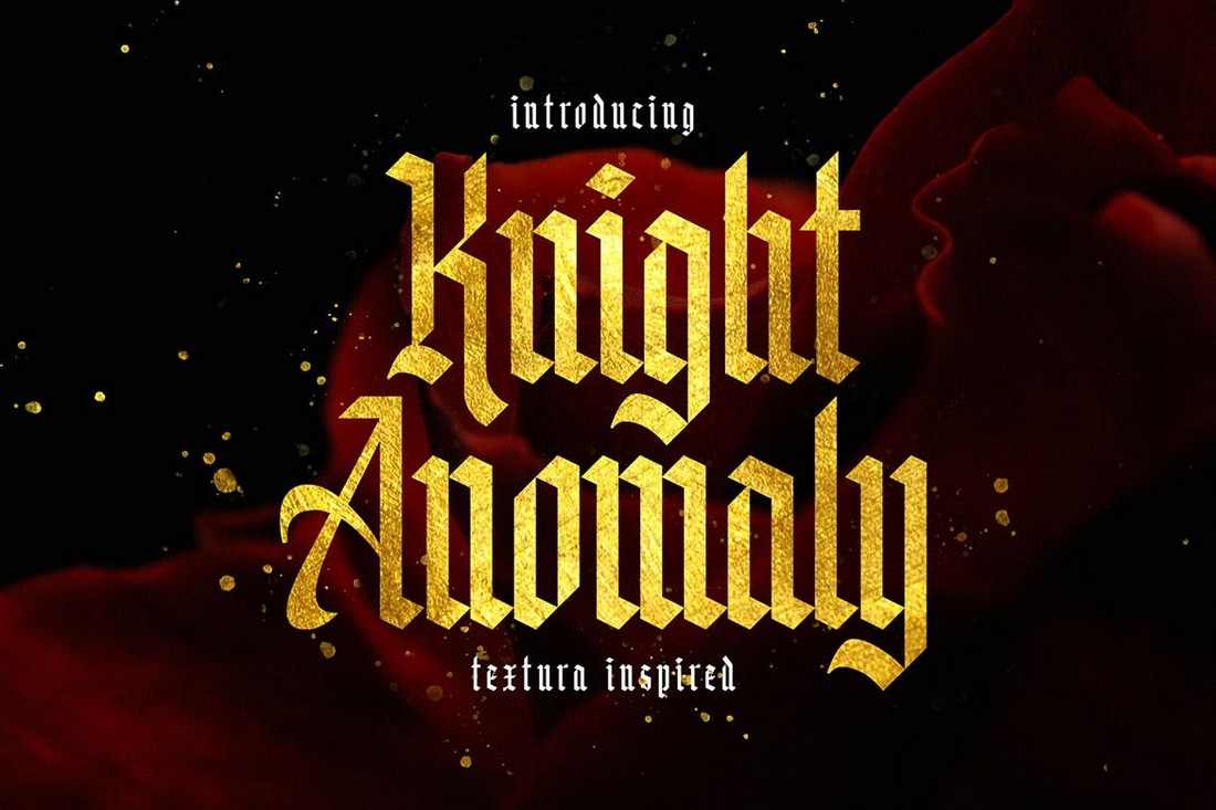 フォント Knight Anomaly