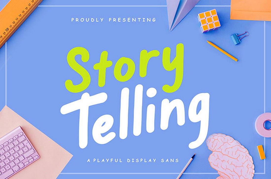 フォント Story Telling