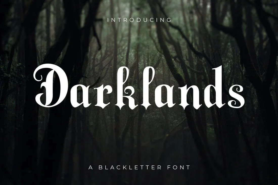 フォント Darklands