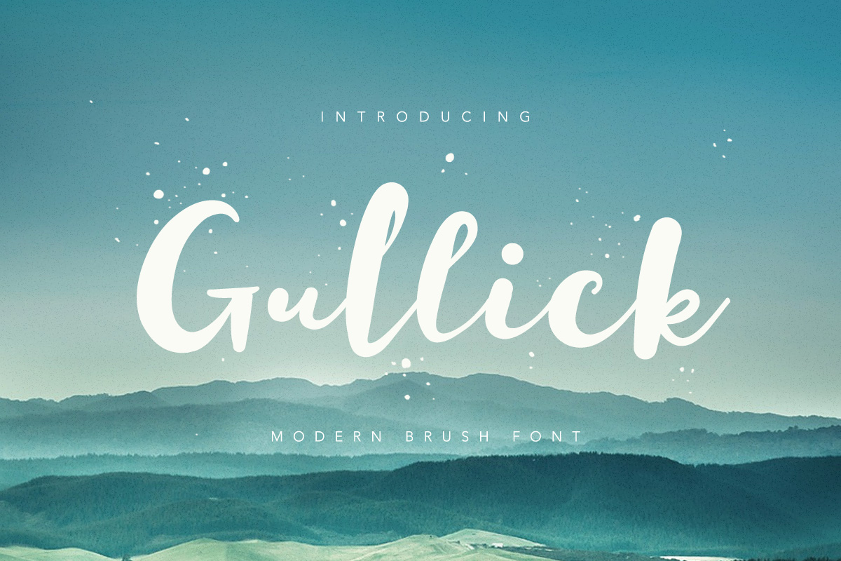 フォント Gullick