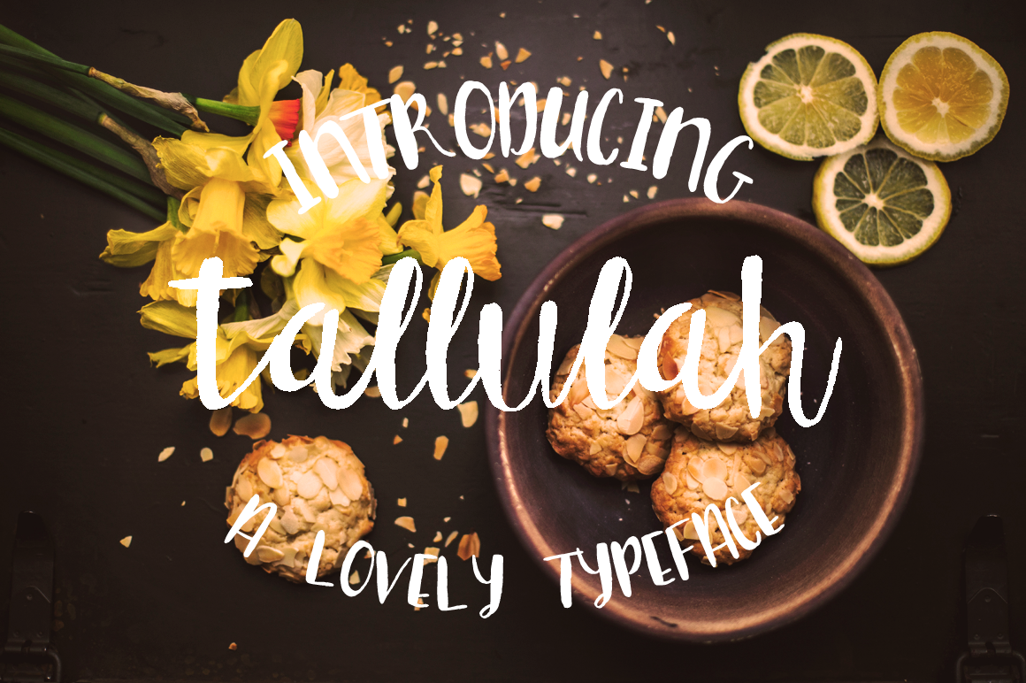 フォント Tallulah