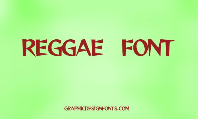 フォント Reggae One