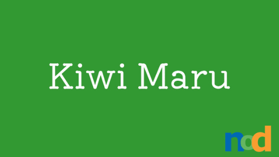 フォント Kiwi Maru