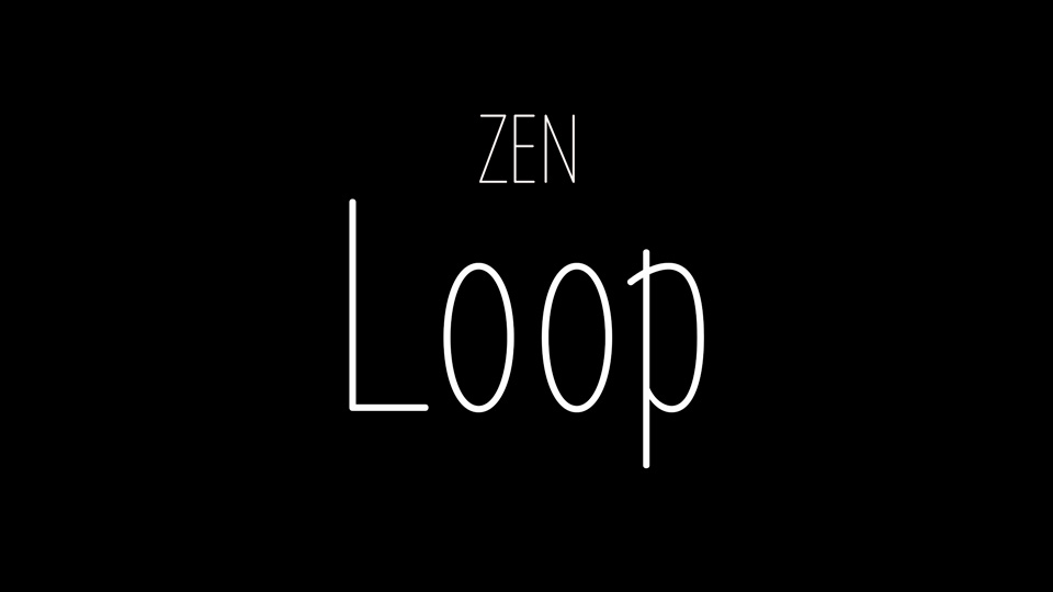 フォント Zen Loop