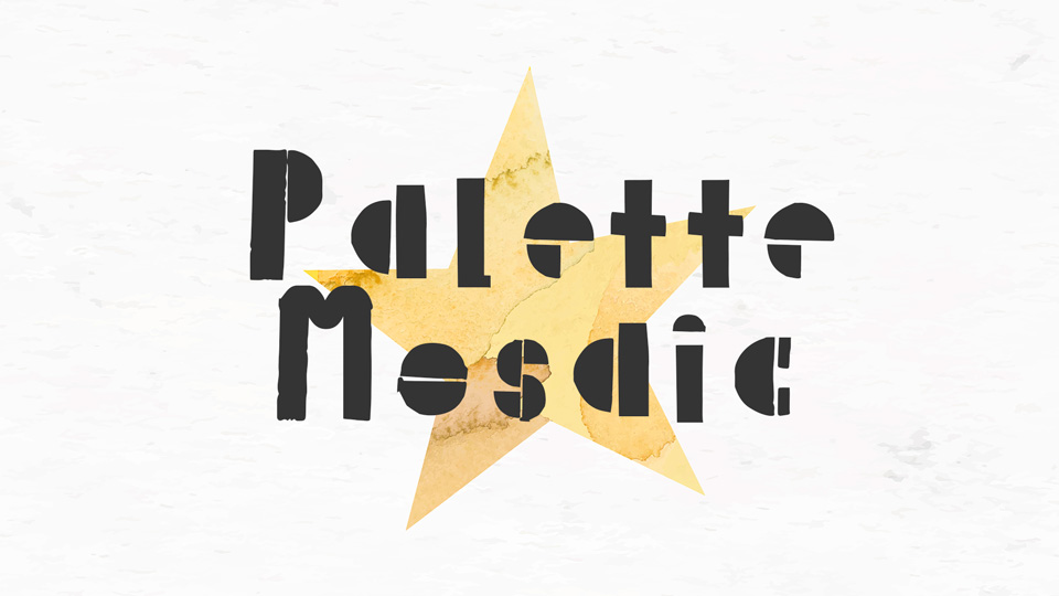 フォント Palette Mosaic