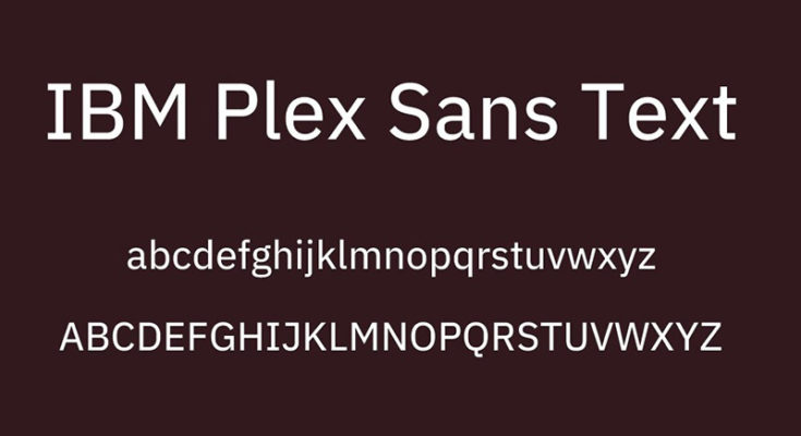 フォント IBM Plex Sans Devanagari
