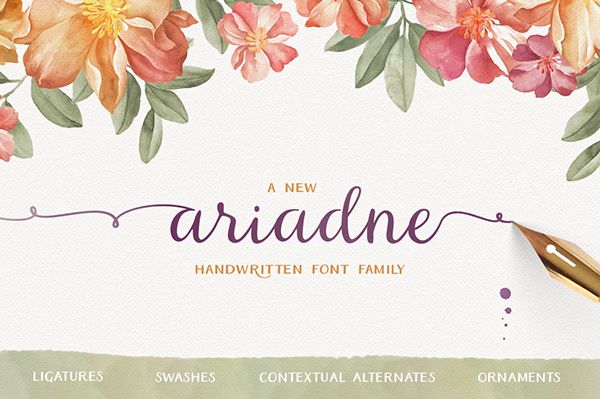 フォント Ariadne