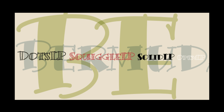 フォント Bermuda LP