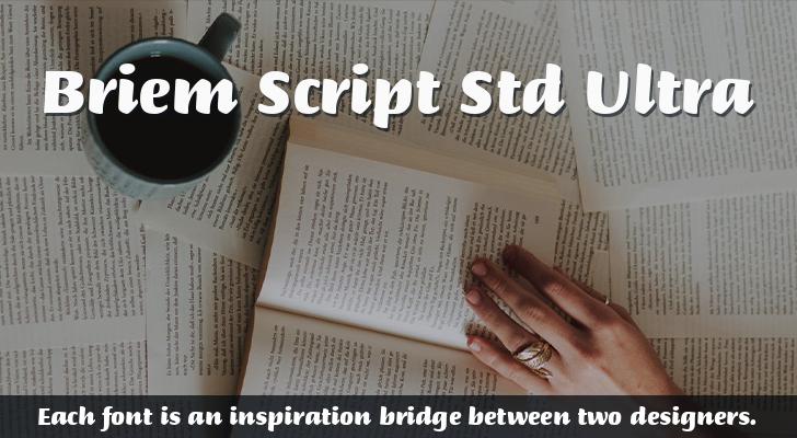 フォント Briem Script