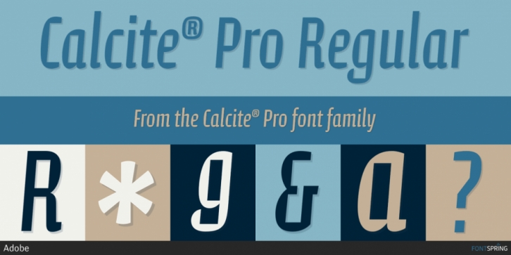 フォント Calcite Pro
