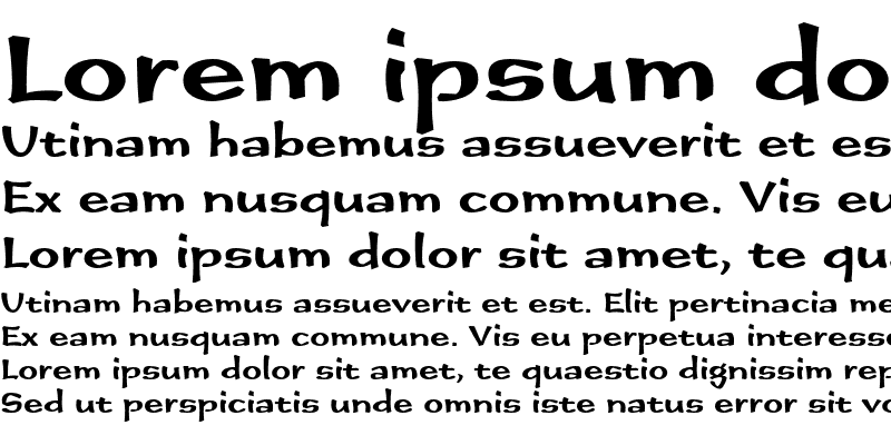 フォント Immi Five O Five