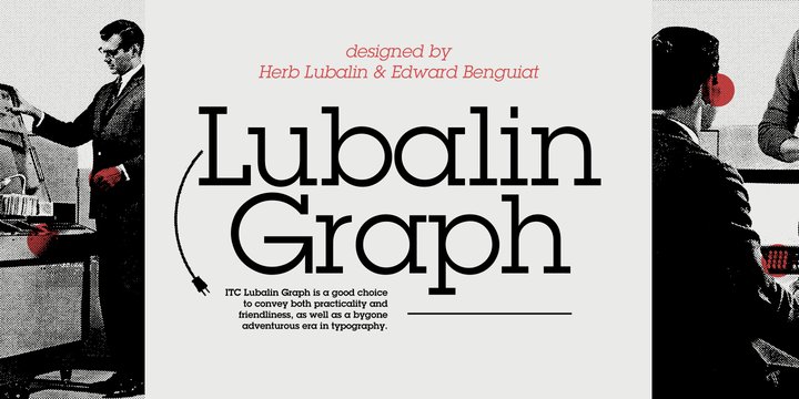 フォント ITC Lubalin Graph