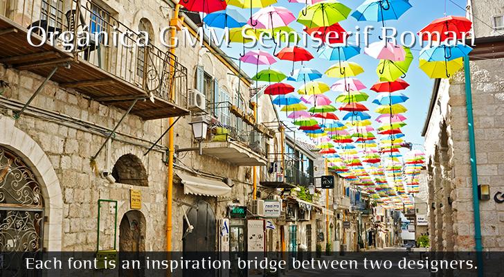 フォント Organica GMM
