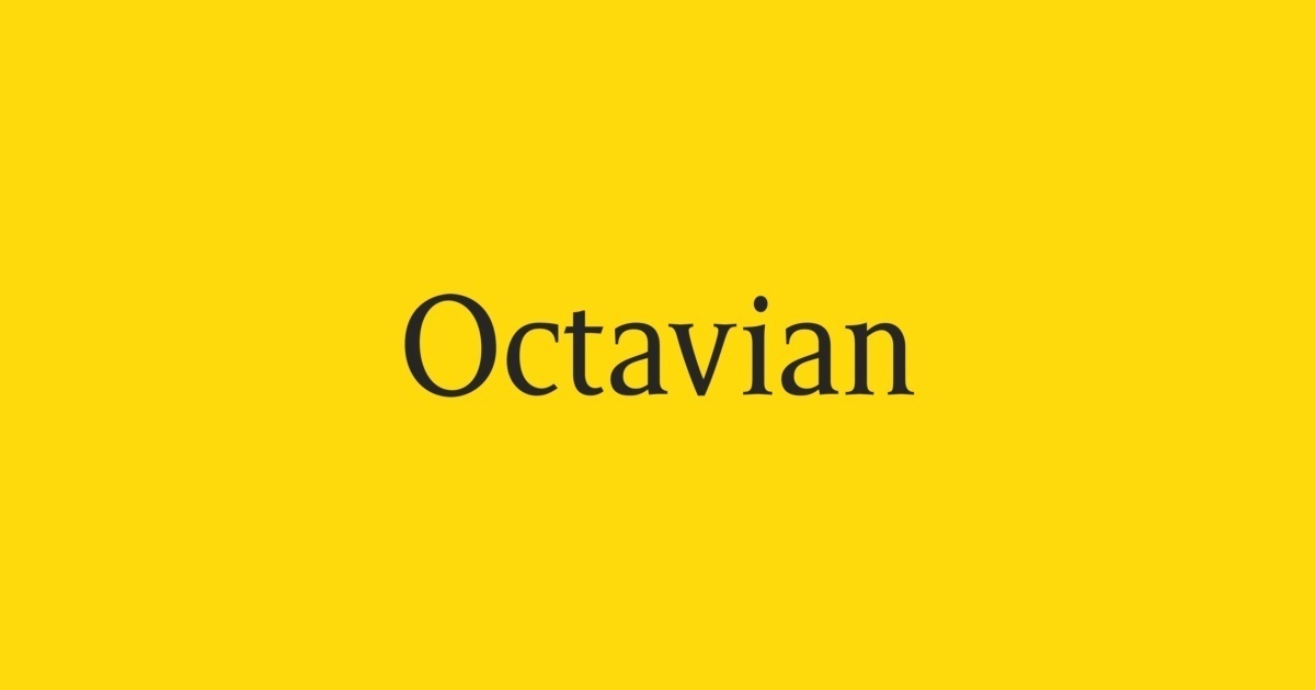 フォント Octavian