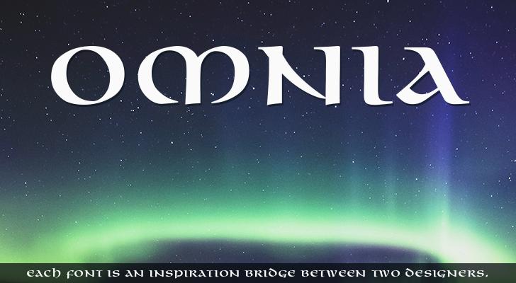フォント Omnia