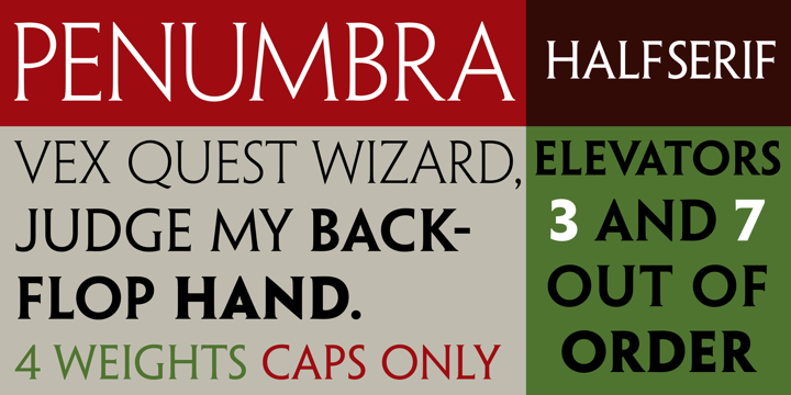 Penumbra Half Serif