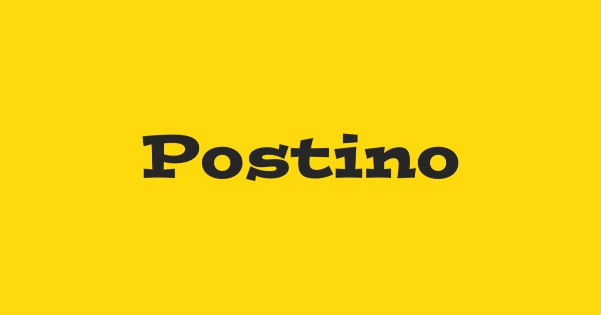 フォント Postino