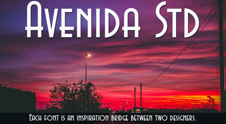 フォント Avenida