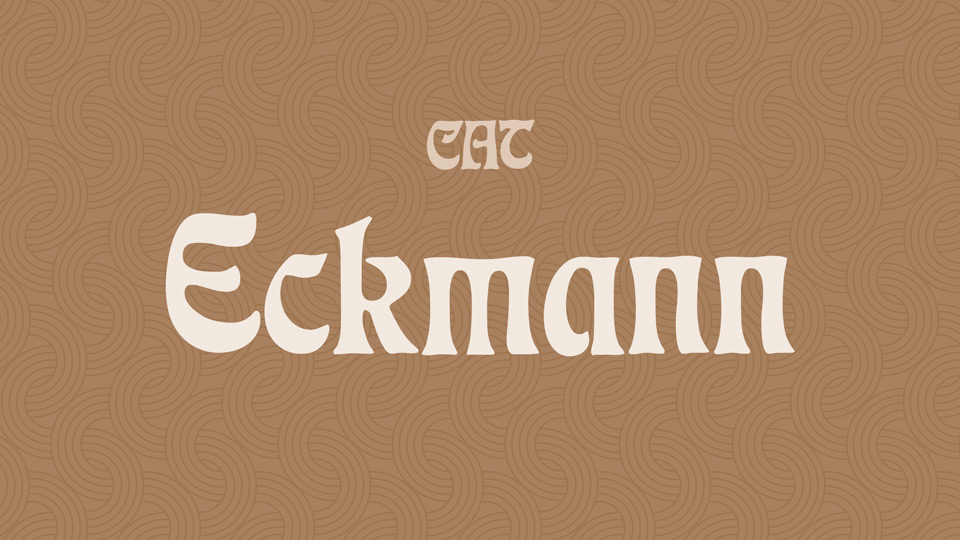 フォント Eckmann