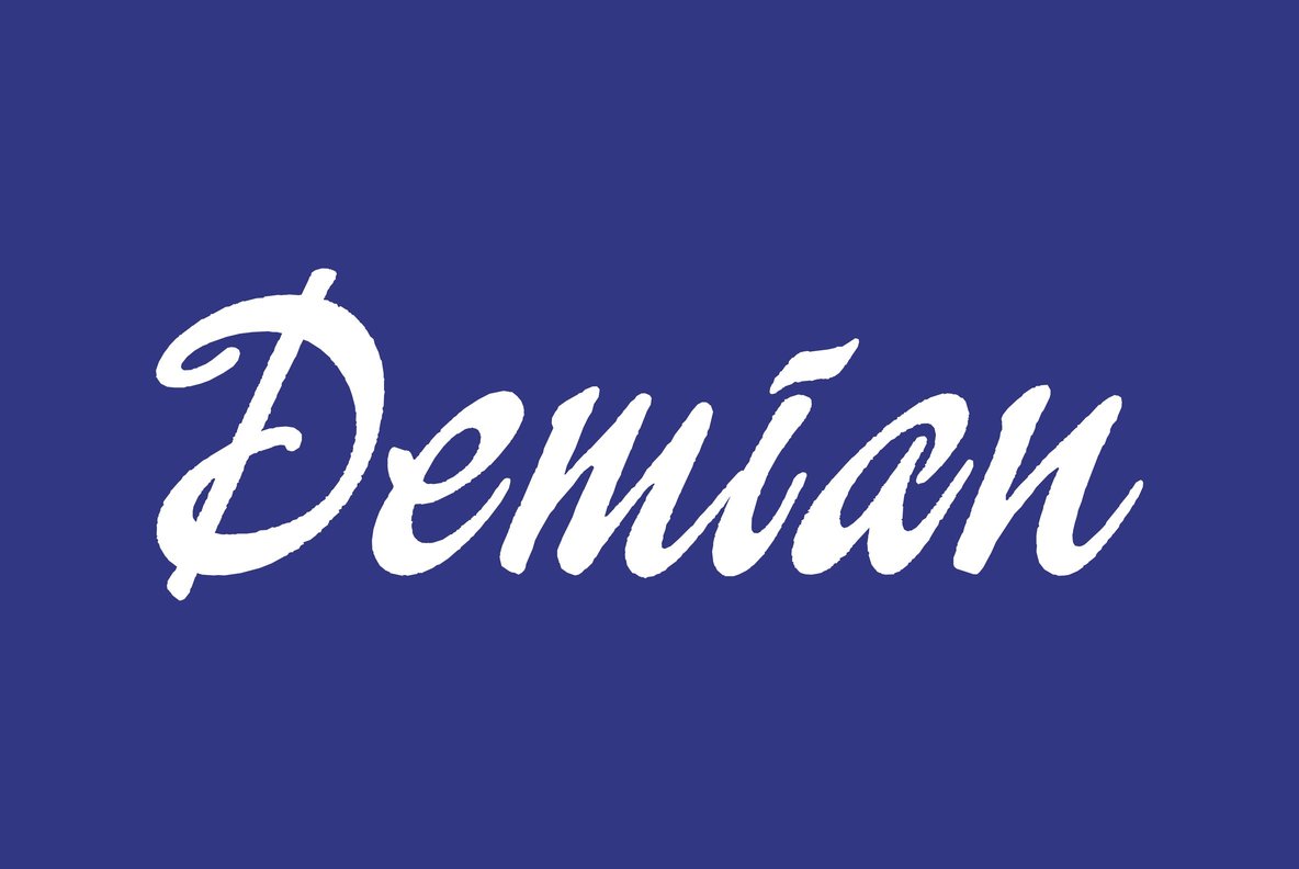 フォント Demian