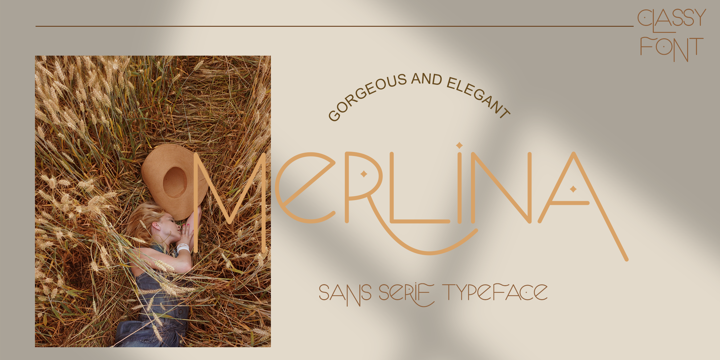 フォント Merlina
