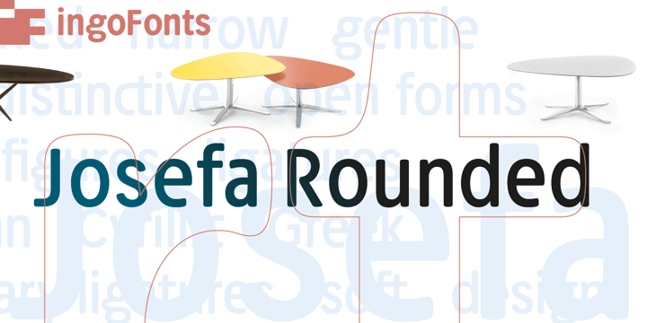 フォント Josefa Rounded