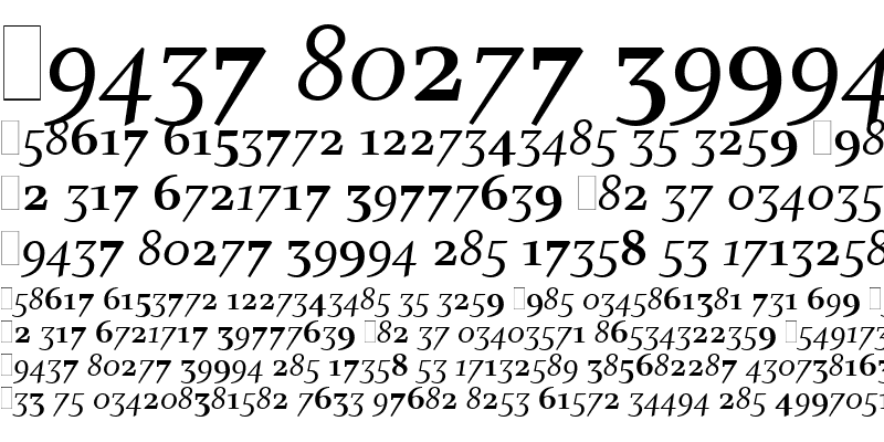 フォント Charlotte