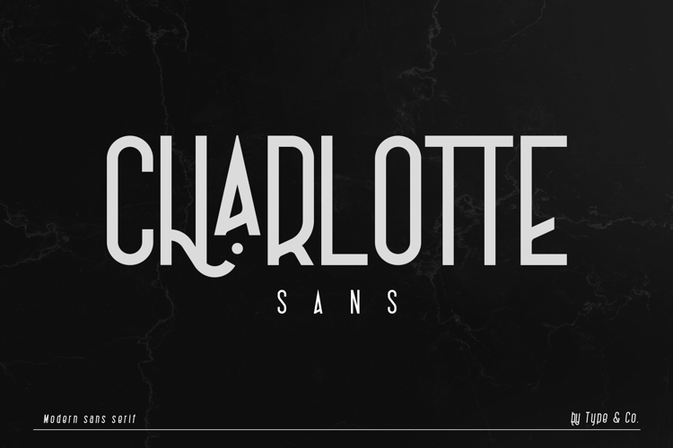 フォント Charlotte Sans