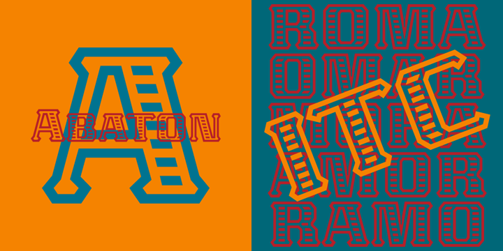 フォント Abaton ITC
