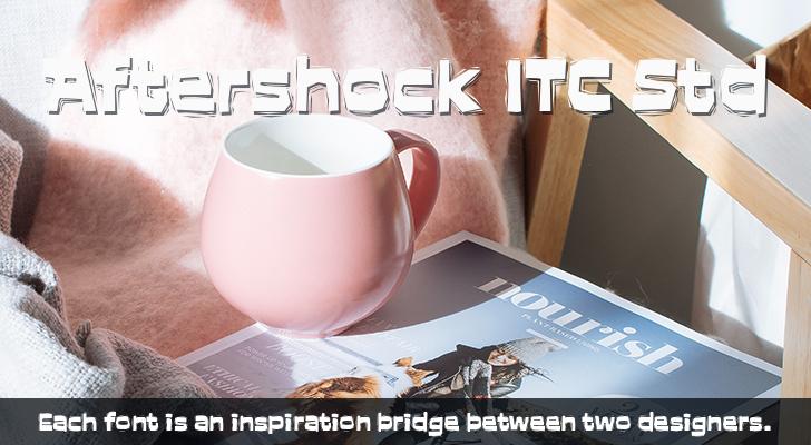 フォント Aftershock ITC