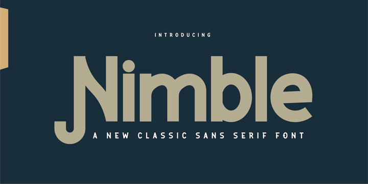 フォント Nimble