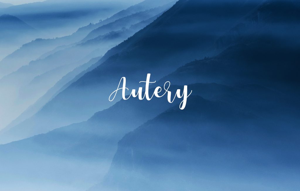フォント Autery