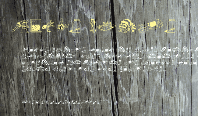 フォント ITC Backyard Beasties