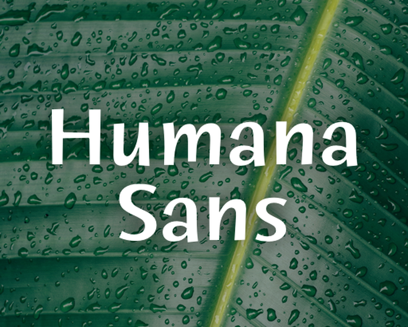 Humana Sans ITC