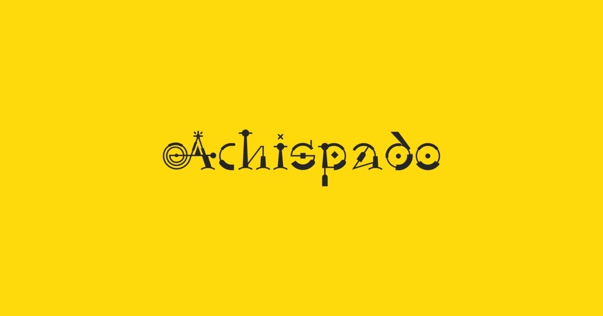 フォント Achispado