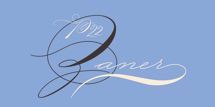 フォント P22 Zaner