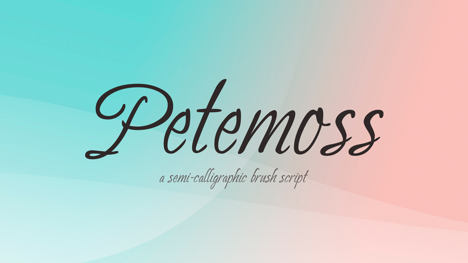 フォント Petemoss
