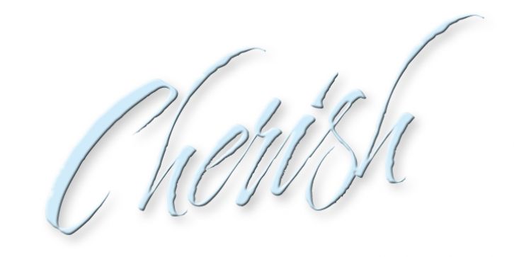 フォント Cherish
