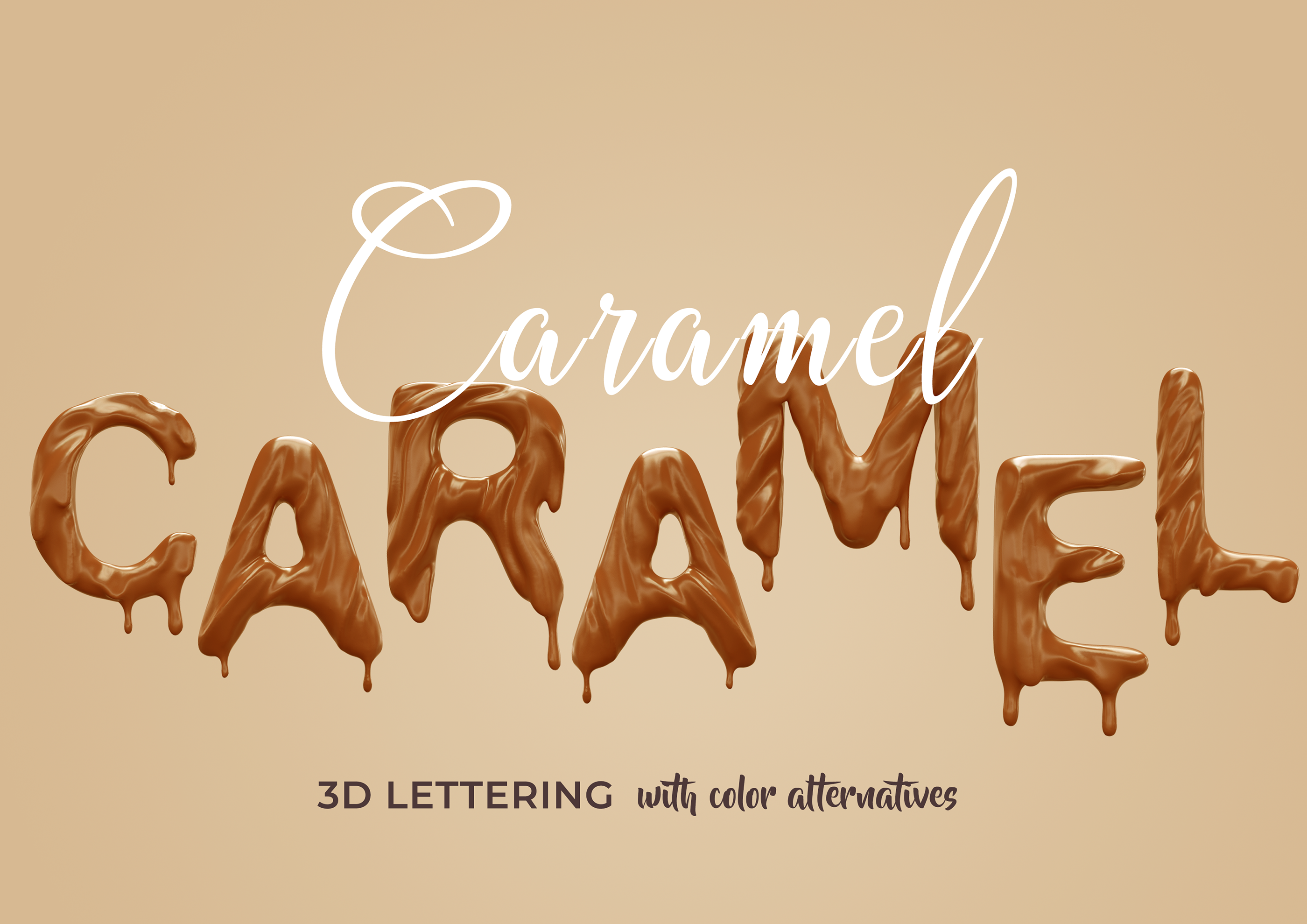 フォント Caramel