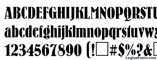 フォント Bernhardt