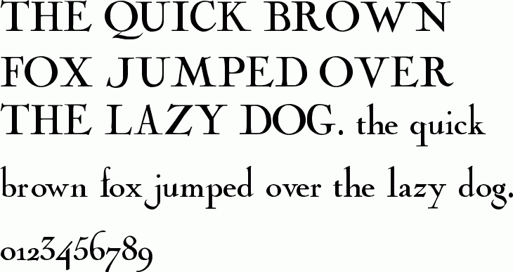 フォント Cochin Archaic