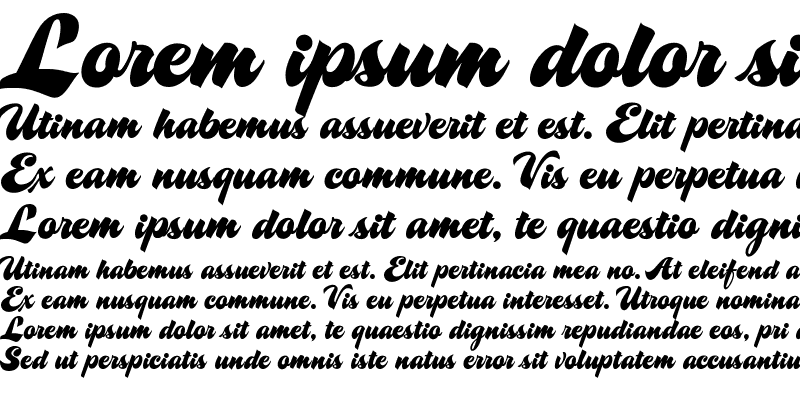 フォント Motherlode AOE