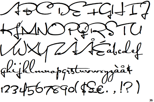 フォント Satisfaction