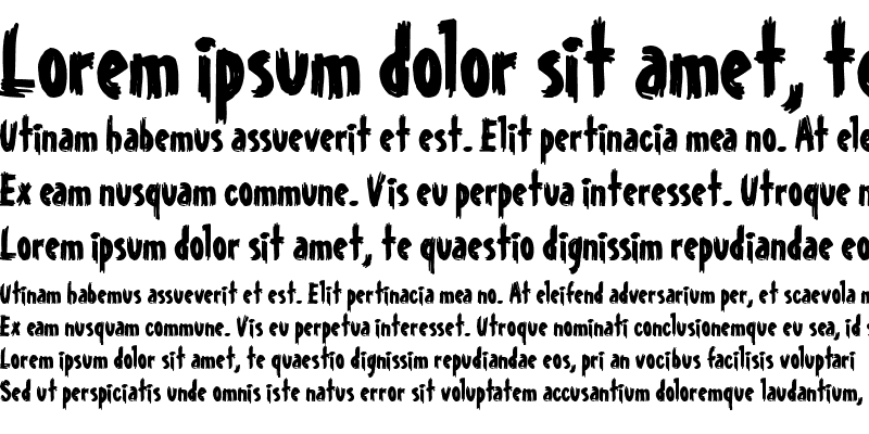 フォント Young Itch AOE