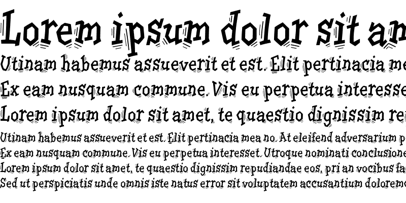 フォント Tremor ITC