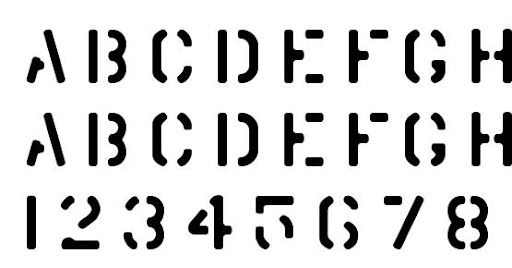 フォント Warehouse