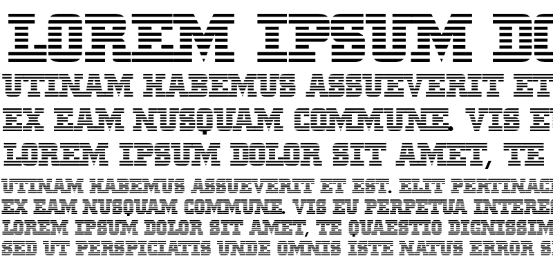 フォント Menin Blue